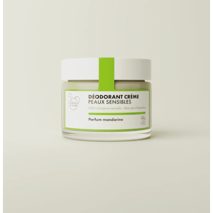 salle d'ô - Déodorant naturel - Peau sensible mandarine - 50g