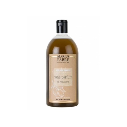 salle d'ô - Savon Liquide de Marseille - Sans Parfum - 1L