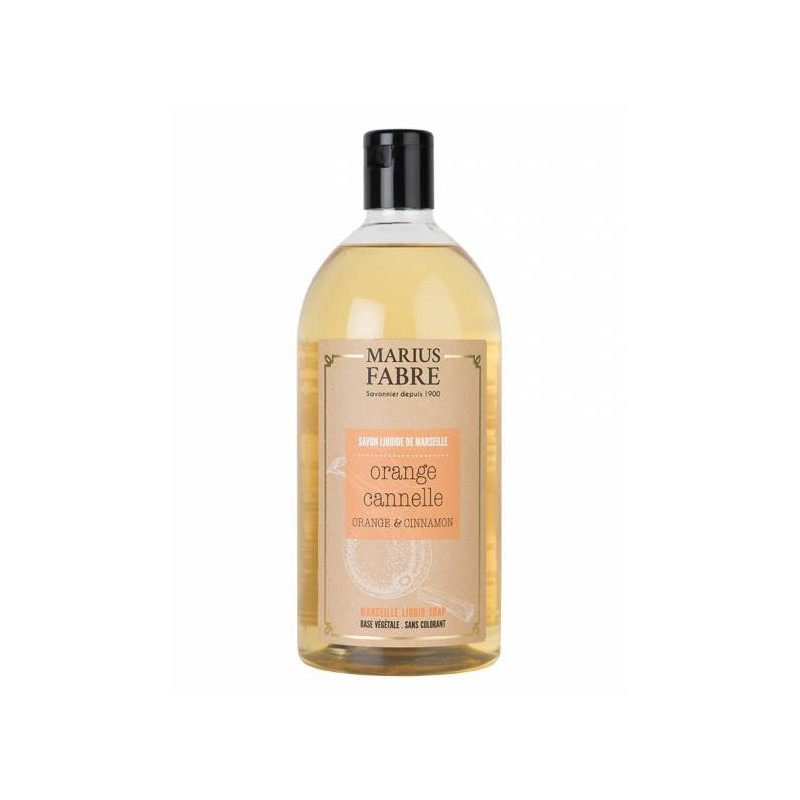 Savon Liquide de Marseille - Ecorces d'orange - 1L Savon Liquide de Marseille - Ecorces d'orange - 1L