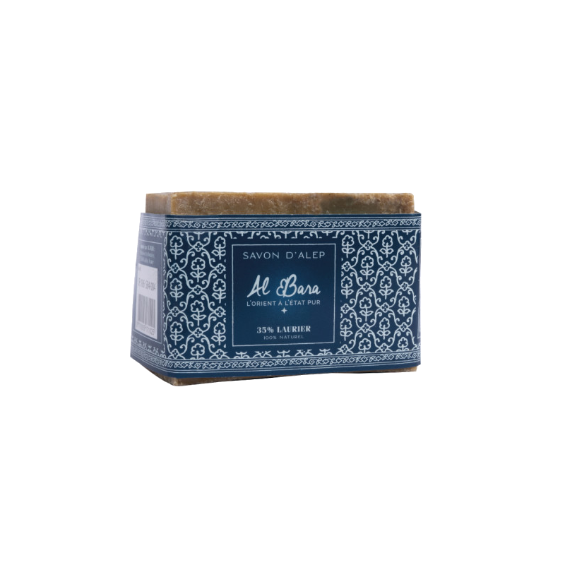 Aleppo Soap 35% Laurel Berry Oil - 200g - Al Bara - Made in Syria