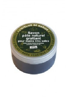 salle d'ô - Savon Pâte naturel grattant 1l à l'huile d'olive