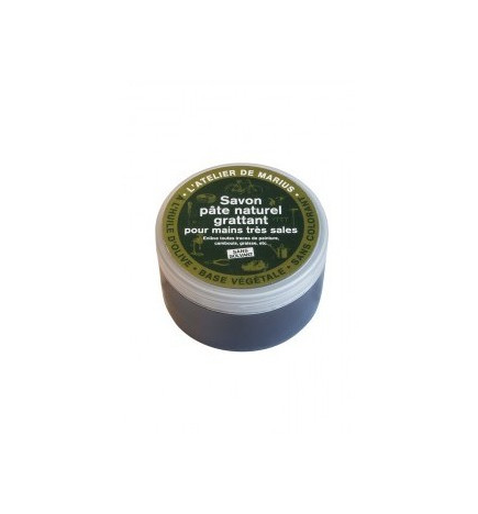 salle d'ô - Savon Pâte naturel grattant 1l à l'huile d'olive