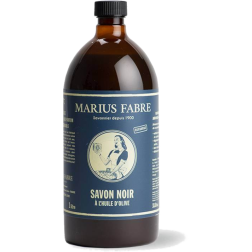salle d'ô - Savon Noir Liquide à l'huile d'olive - 1L