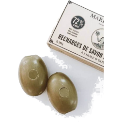 salle d'ô - Savon rotatif à l'huile d'olive 290g x2 Recharges - Marius Fabre