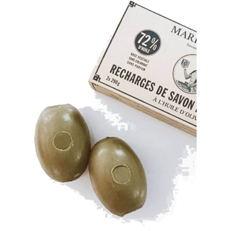 Rotating Olive Oil Soap 290g x2 Refills - Marius Fabre