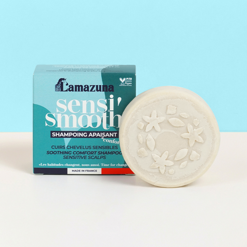 Shampoing Cuir Chevelu Sensible - Pivoine - 70g Shampoing Cuir Chevelu Sensible - Pivoine - 70g