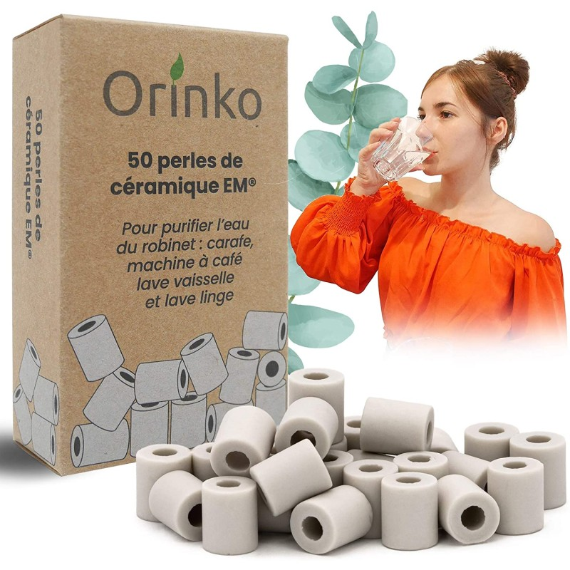 50x Grey EM Ceramic Beads