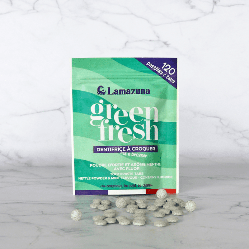 Toothpaste tablets - 120 - Nettle powder and mint flavor
