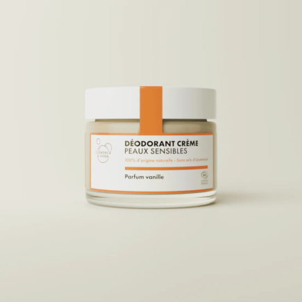 salle d'ô - Déodorant naturel - Peau sensible vanille - 50g