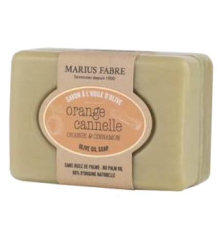 salle d'ô - Savonnette - écorces d'orange et cannelle - 100g