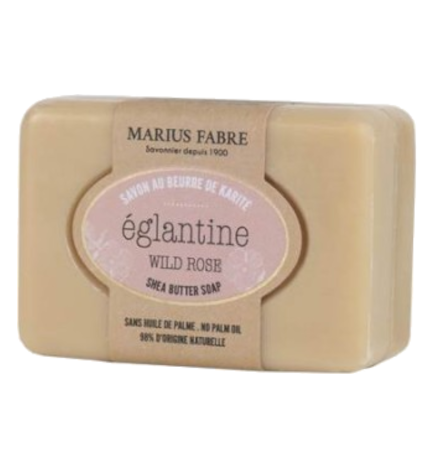 salle d'ô - Savonnette - Eglantine au beurre de karité - 100g