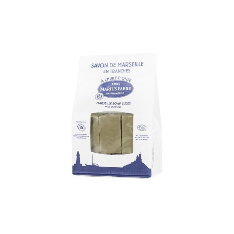 Savon de Marseille vert brut - 5x200g