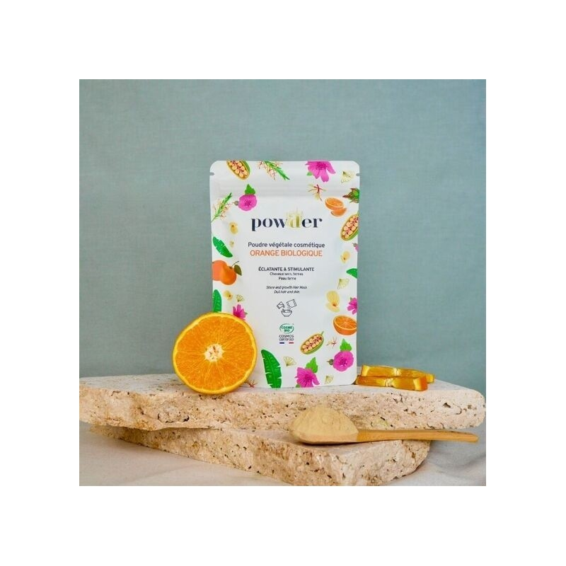 Organic Orange Powder - Ayurvedic Plant Powder for Hair
