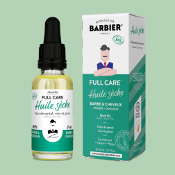 salle d'ô - Huile sèche bio pour barbe et cheveux - 30ml