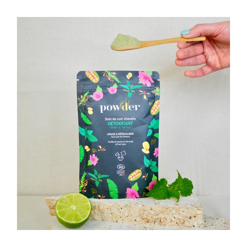 Organic Detox Hair Mask - Ayurvedic Plant Powder - 200g Organic Detox Hair Mask - Ayurvedic Plant Powder - 200g