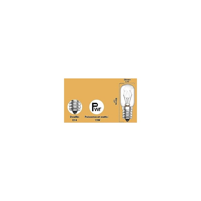 E14 Filament bulb - 15W 90LM 2700K