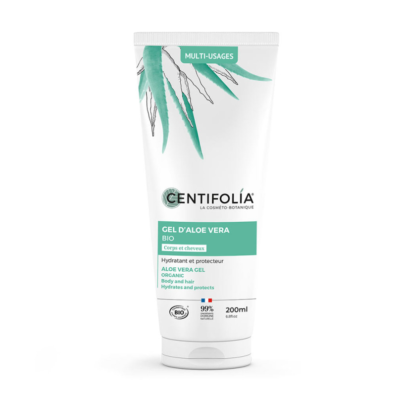 Aloe vera gel 98% - 200ml - 99% natural