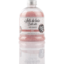salle d'ô - Sels de bain de Camargue - Rose - 350g