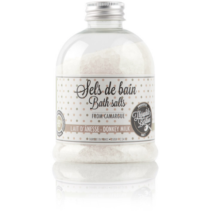 salle d'ô - Sels de bain de Camargue - Lait d'anesse - 350g