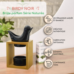 salle d'ô - Brûle parfum Naturéa - Birdy Noir