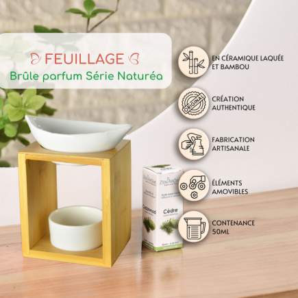 salle d'ô - Brûle parfum Naturéa - Feuillage