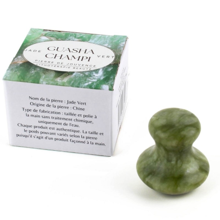 salle d'ô - Champi GuaSha - Jade Vert - Purifiante et cicatrisante