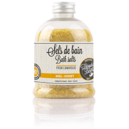 salle d'ô - Sels de bain de Camargue - Miel - 350g