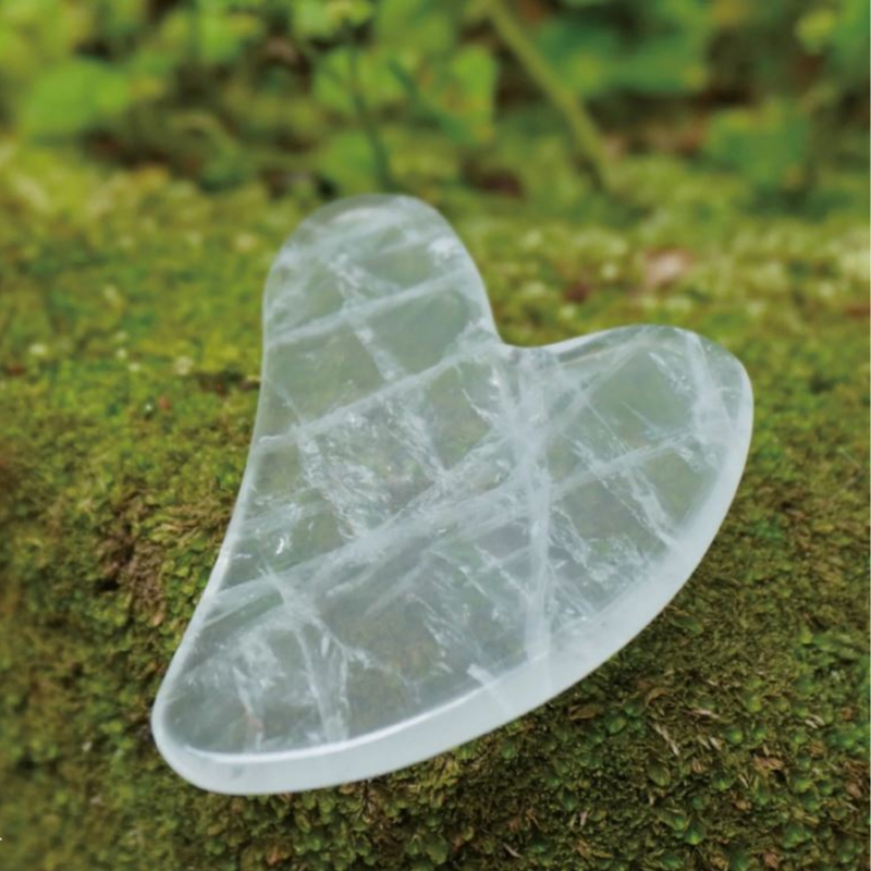 Rock Crystal Gua Sha - revitalizes, purifies and stimulates Rock Crystal Gua Sha - revitalizes, purifies and stimulates