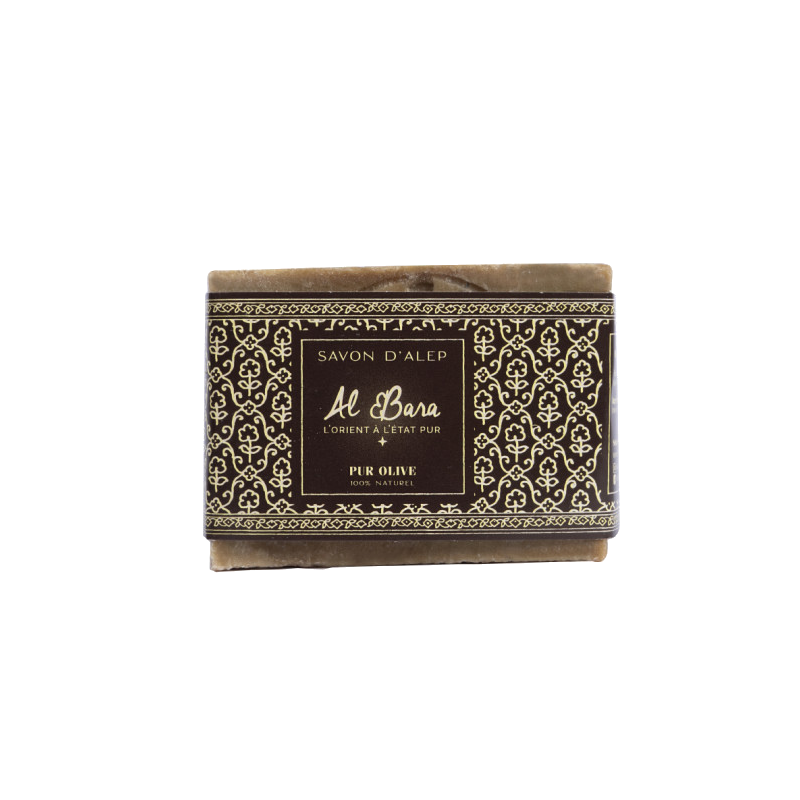 Aleppo soap - Pure olive - 200g - Al Bara - Made in Syria