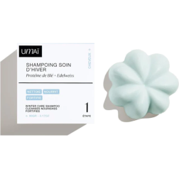 salle d'ô - Shampoing soin d'hiver - Protéine de blé et Edelweiss - 90g - Umaï