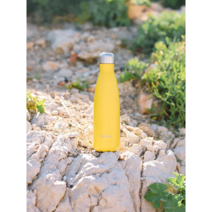salle d'ô - Bouteille isotherme - Pop - Jaune - 500ml
