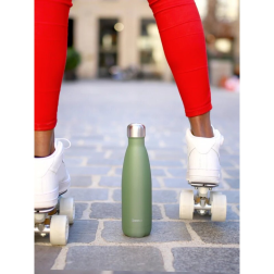 salle d'ô - Bouteille isotherme - Granite - Kaki - 500ml