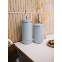 salle d'ô - Cold cup isotherme inox - Pastel - Bleu - 470ml