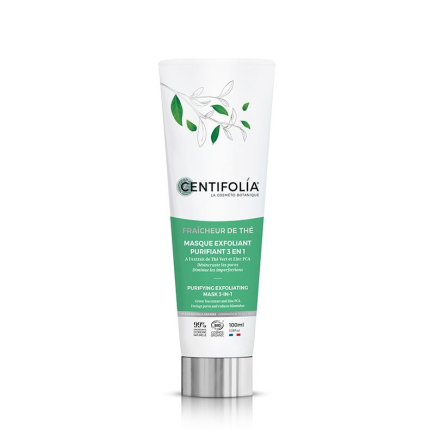 salle d'ô - Masque exfoliant purifiant 3en1 - Thé vert - 100ml