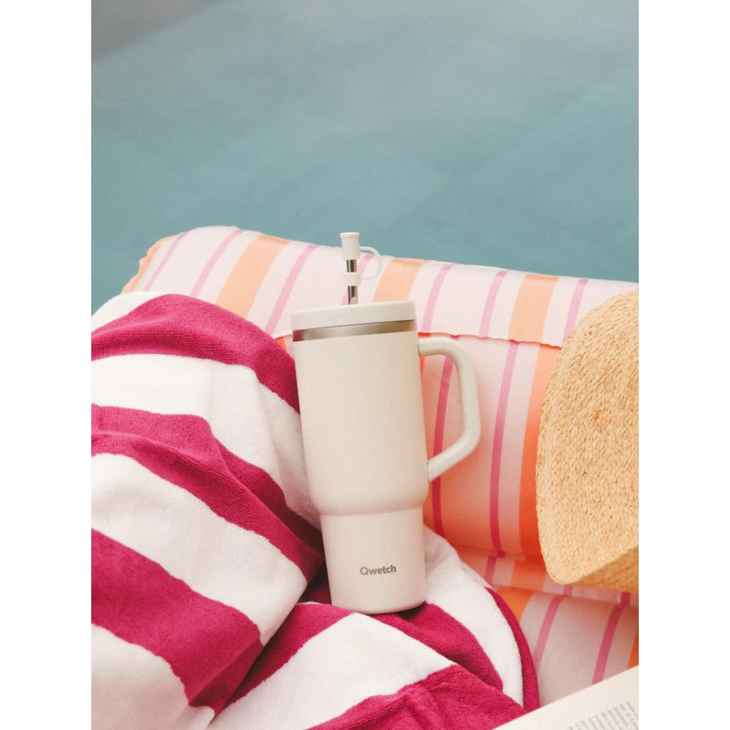 Stainless steel insulated travel cup - Matt - Sand - 900ml Stainless steel insulated travel cup - Matt - Sand - 900ml