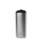 Stainless steel insulated travel mug - Brushed stainless steel - 470ml Stainless steel insulated travel mug - Brushed stainless steel - 470ml