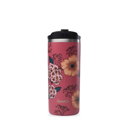 salle d'ô - Travel mug isotherme inox - Anémones - 470ml