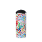Stainless steel insulated travel mug - ARTY - 470ml Stainless steel insulated travel mug - ARTY - 470ml