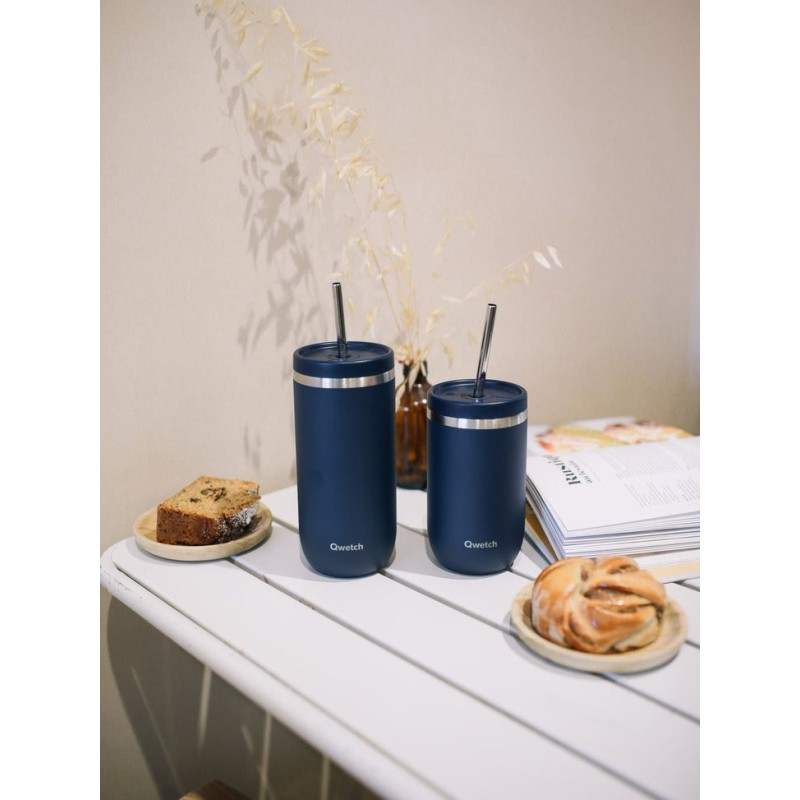 Stainless steel insulated cold cup - Matt - Navy - 470ml Stainless steel insulated cold cup - Matt - Navy - 470ml