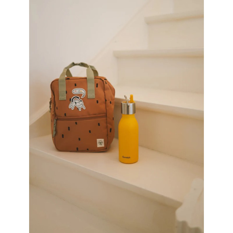Stainless steel insulated bottle - Kids - Curry - 350ml Stainless steel insulated bottle - Kids - Curry - 350ml