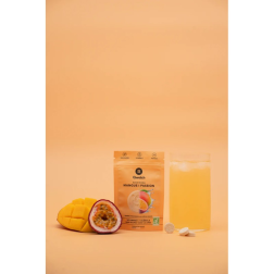 salle d'ô - Solid Drinks BIO - Mangue & Passion - Vitamine C - 12 pastilles