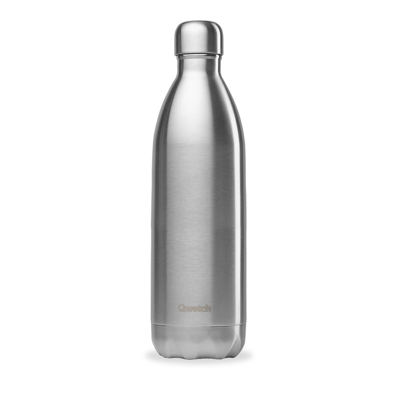 Garrafa térmica - Aço inoxidável escovado - 1000ml