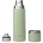 Insulated stainless steel thermos - matte - lime green - 750ml