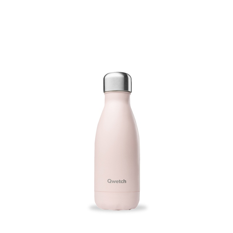 Bottiglia termica isolata - Rosa pastello - 260 ml