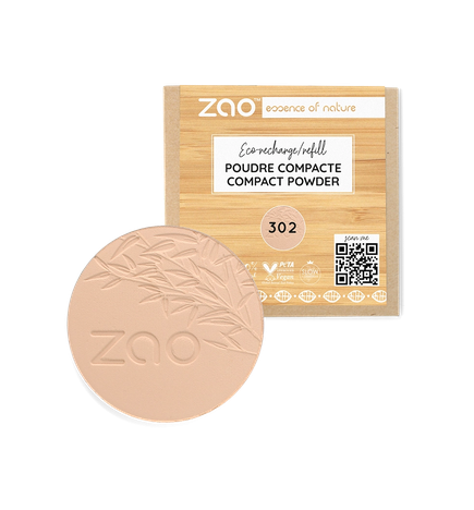 salle d'ô - Recharge Poudre compacte 302 Beige rosé