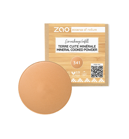 salle d'ô - Recharge Terre cuite minérale 341 Beige cuivré