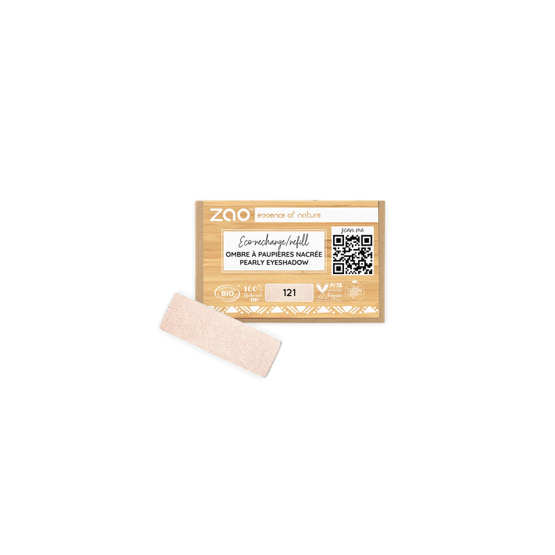 Pearlescent Eyeshadow Refill 121 Ivory