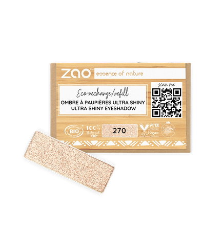 salle d'ô - Recharge Ombre à paupières ultra shiny 270 Champagne