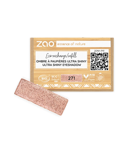 salle d'ô - Recharge Ombre à paupières ultra shiny 271 Cuivre rosé
