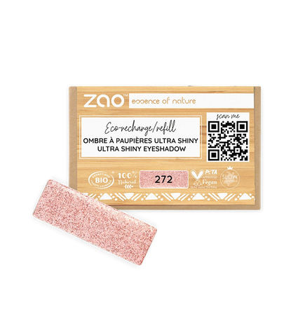 salle d'ô - Recharge Ombre à paupières ultra shiny 272 Rose féérique